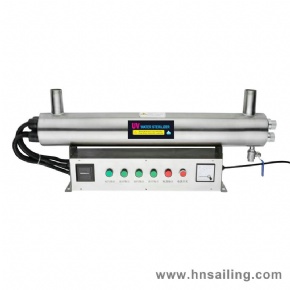 Stainless Steel UV-C Disinfection System Device for Water Treatment