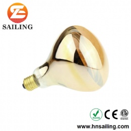 Golden Infrared Heating Bulb R40 for Bathroom