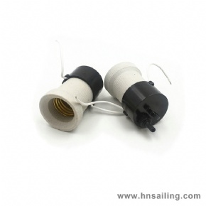 Infrared Heating Lamp Bulb Sockets with Switch
