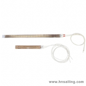 Gold Coating Twin Quartz Tube Far Infrared Heating Element